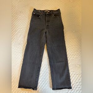 Levi’s ribcage straight leg